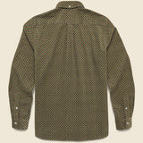 Corduroy Print Shirt - Brown - BEAMS+ - STAG Provisions - Tops - L/S Woven - Corduroy