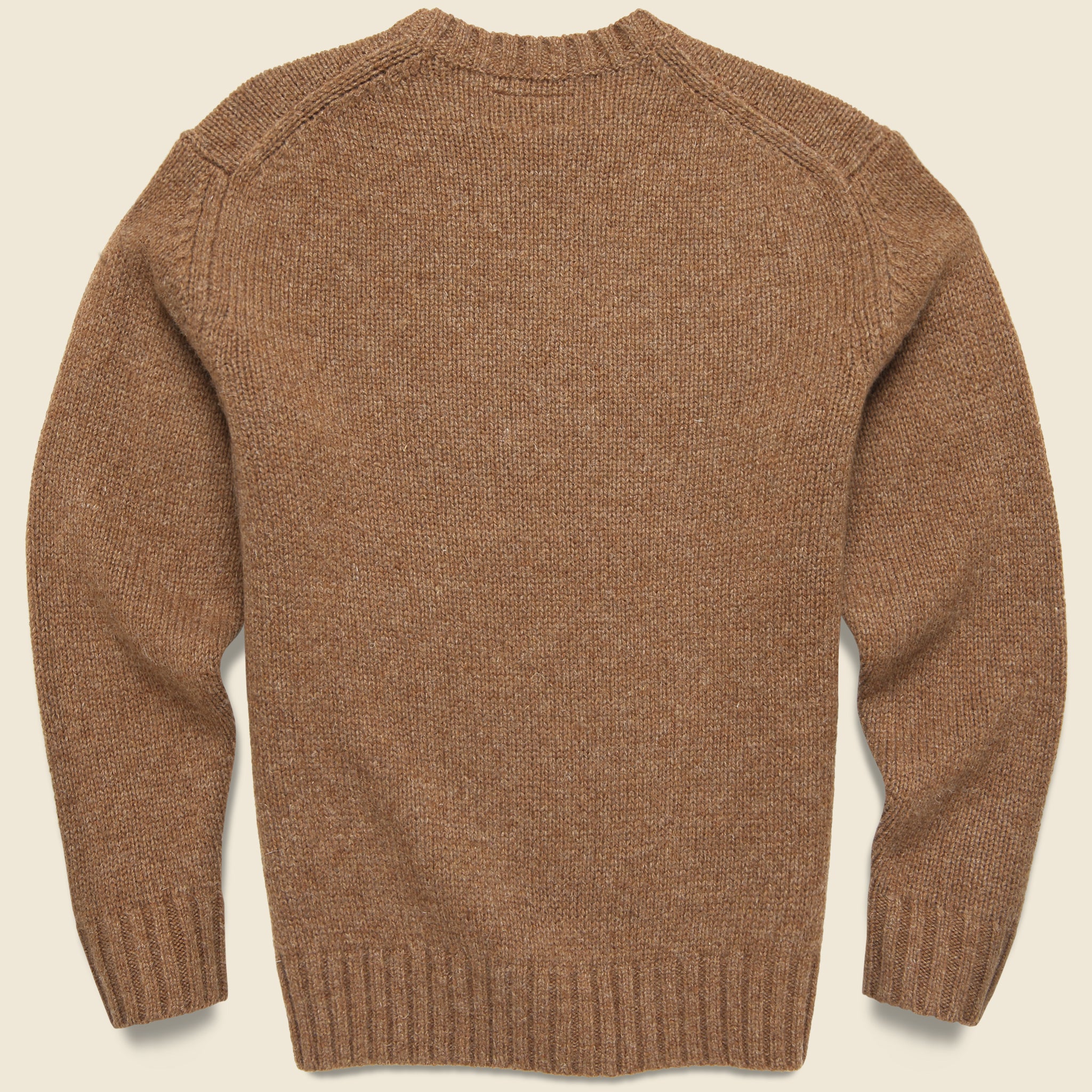 
                          Intarsia 3G Crewneck Ducks Sweater - Brown - BEAMS+ - STAG Provisions - Tops - Sweater
                        