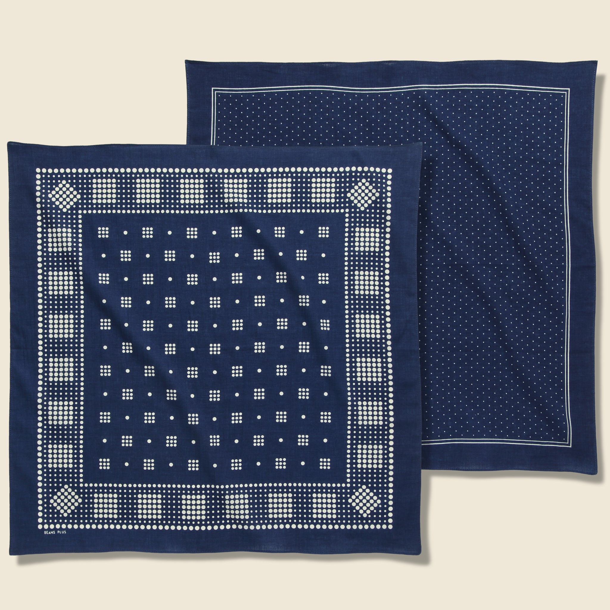 Bandana 2 Pack - Blue - BEAMS+ - STAG Provisions - Accessories - Bandanas