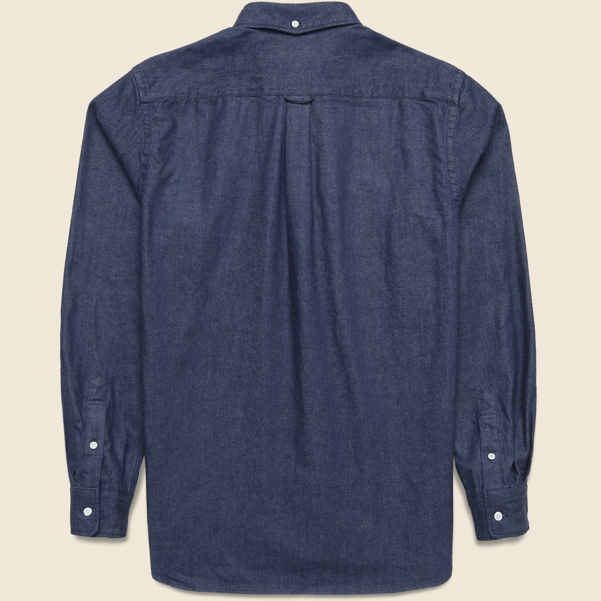 
                          Denim Shirt - Dark Indigo - BEAMS+ - STAG Provisions - Tops - L/S Woven - Solid
                        