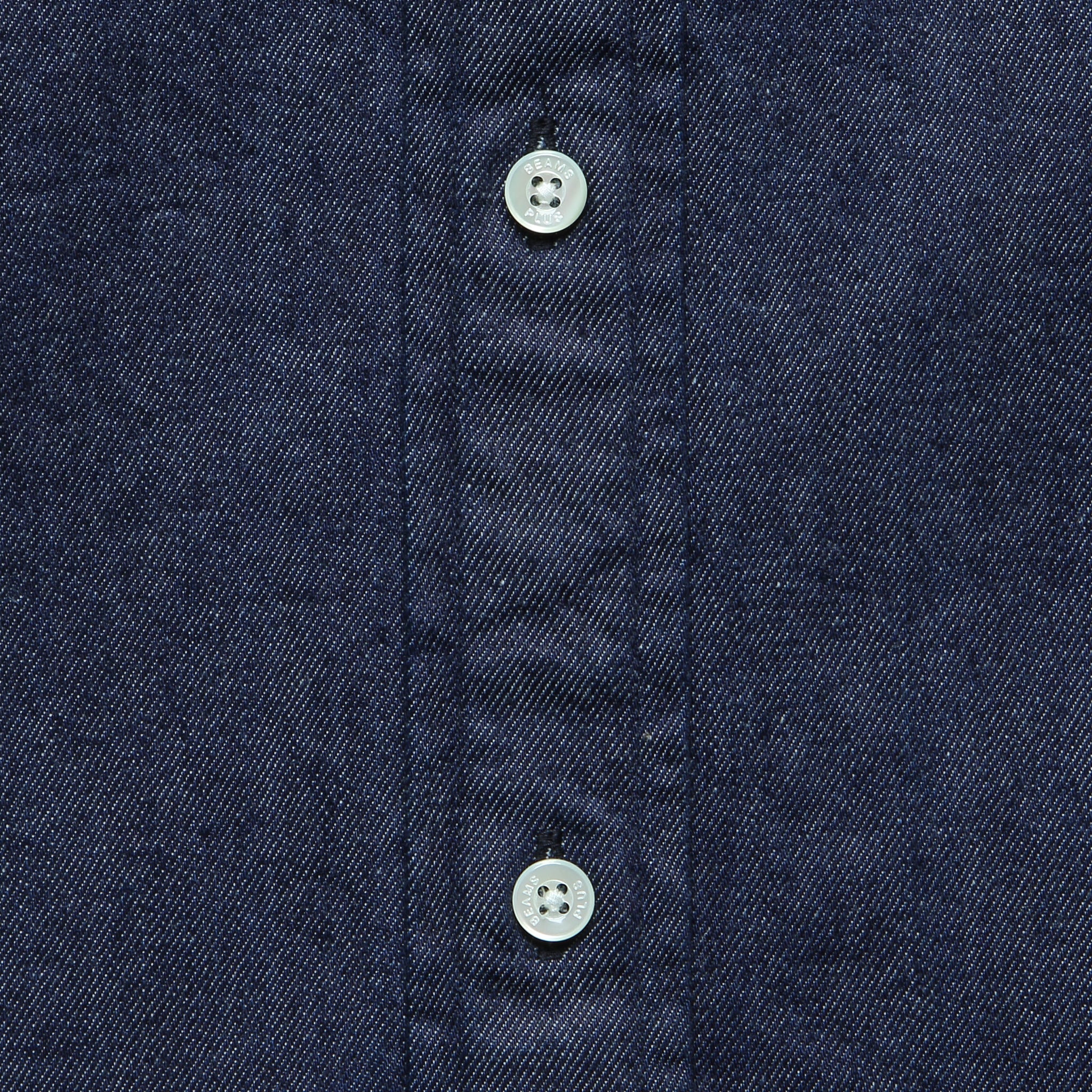 
                          Denim Shirt - Dark Indigo - BEAMS+ - STAG Provisions - Tops - L/S Woven - Solid
                        