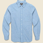 Chambray Shirt - Chambray - BEAMS+ - STAG Provisions - Tops - L/S Woven - Solid