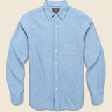 Chambray Shirt - Chambray - BEAMS+ - STAG Provisions - Tops - L/S Woven - Solid