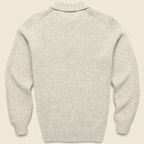 Knit Polo - Beige - BEAMS+ - STAG Provisions - Tops - Sweater