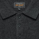 Knit Polo - Charcoal - BEAMS+ - STAG Provisions - Tops - Sweater