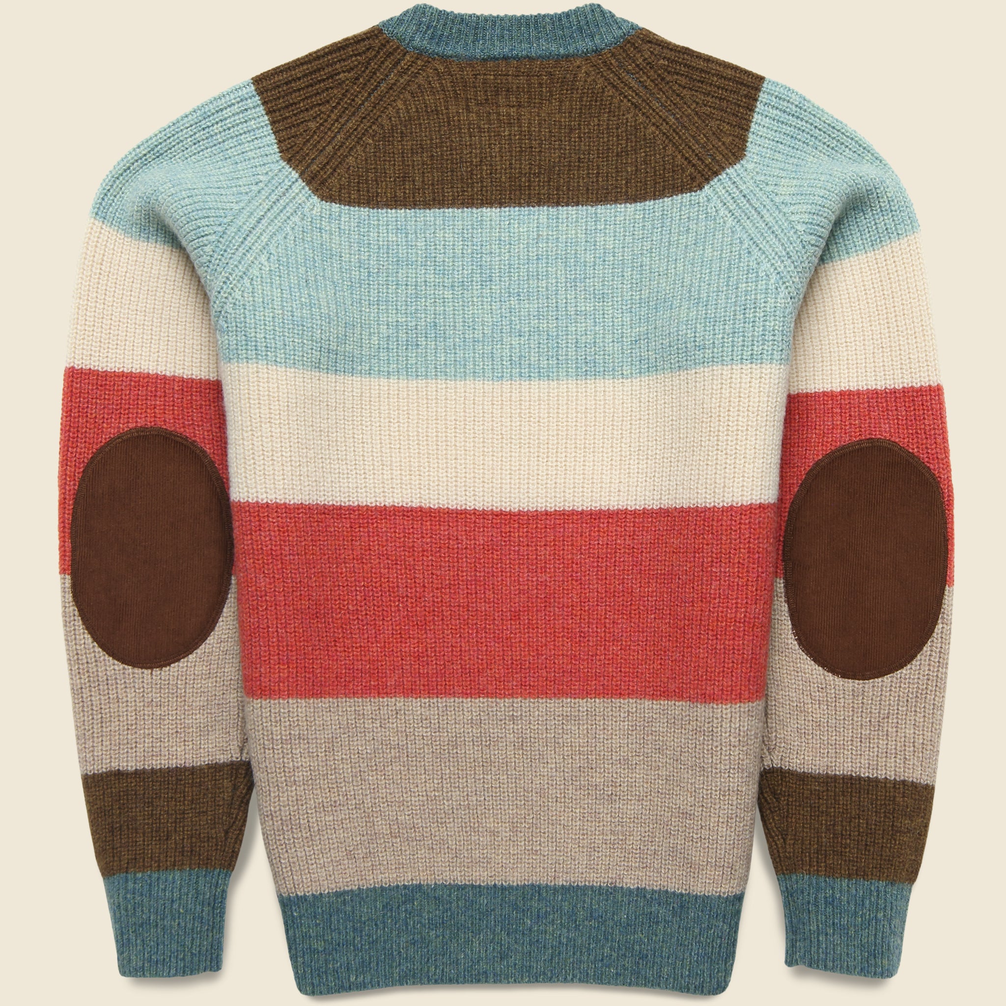 
                          Multi Stripe Sweater - Multi - BEAMS+ - STAG Provisions - Tops - Sweater
                        