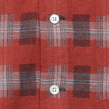 Open Collar Brushed Satin Shirt - Multi - BEAMS+ - STAG Provisions - Tops - L/S Woven - Plaid