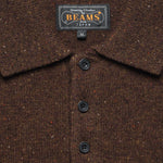 Knit Polo - Brown - BEAMS+ - STAG Provisions - Tops - Sweater