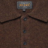 Knit Polo - Brown - BEAMS+ - STAG Provisions - Tops - Sweater
