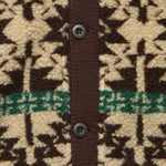Boa Jacquard Cardigan - Brown - BEAMS+ - STAG Provisions - Tops - Sweater