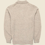 Knit Polo - Beige - BEAMS+ - STAG Provisions - Tops - Sweater