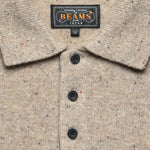 Knit Polo - Beige - BEAMS+ - STAG Provisions - Tops - Sweater