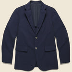 3B Seersucker Sport Jacket - Navy - BEAMS+ - STAG Provisions - Suiting - Sport Coat