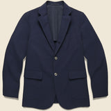 3B Seersucker Sport Jacket - Navy - BEAMS+ - STAG Provisions - Suiting - Sport Coat