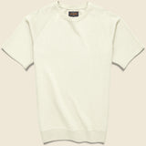 Cut-Off Sweatshirt - Off White - BEAMS+ - STAG Provisions - Tops - Fleece / Sweatshirt