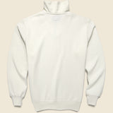 Half-Zip Sweatshirt - White - BEAMS+ - STAG Provisions - Tops - Fleece / Sweatshirt