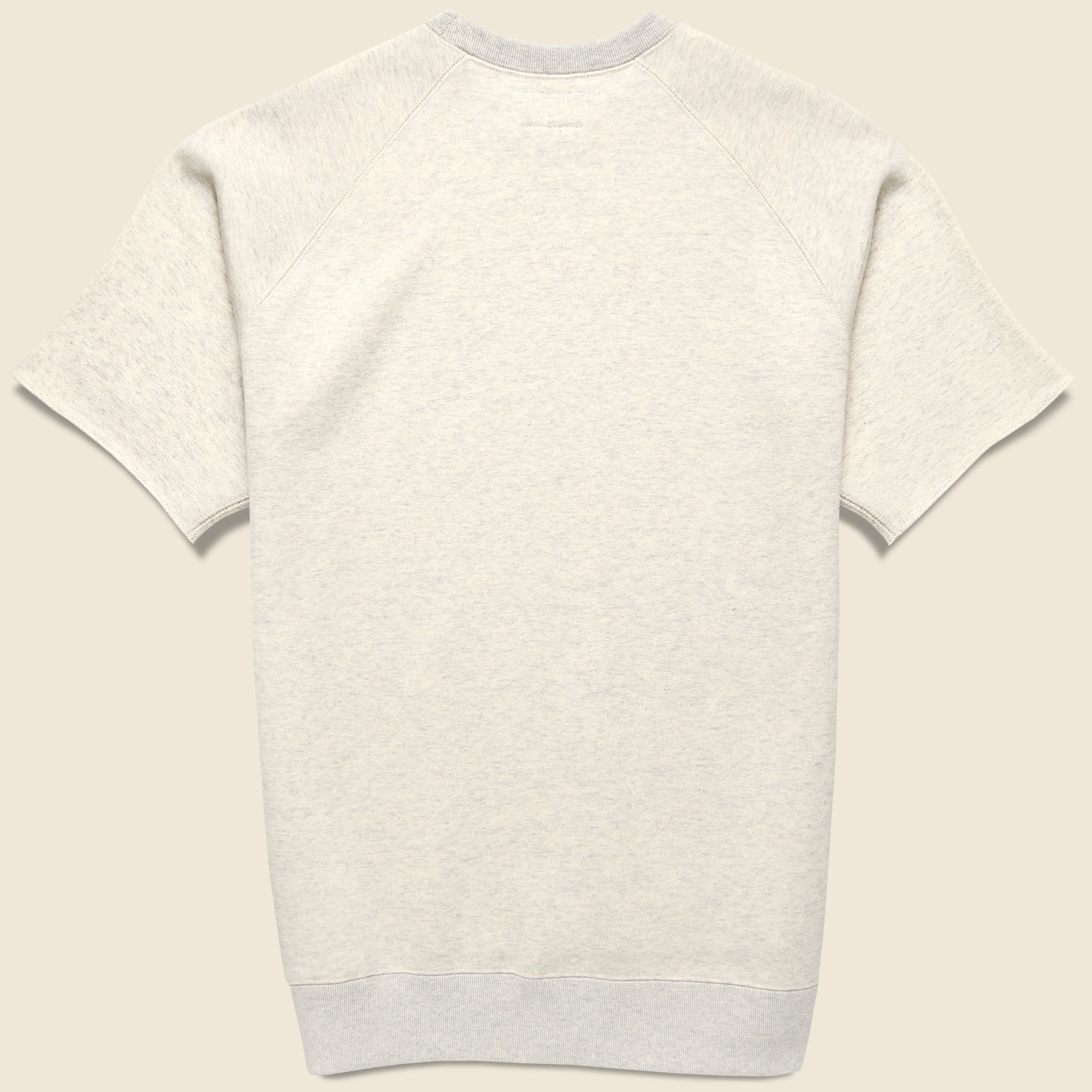 Cut-Off Sweatshirt - Oatmeal - BEAMS+ - STAG Provisions - Tops - Fleece / Sweatshirt