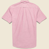 Short Sleeve Oxford Shirt - Pink - BEAMS+ - STAG Provisions - Tops - S/S Woven - Solid