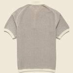 Washi Knit Polo - White - BEAMS+ - STAG Provisions - Tops - S/S Knit