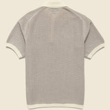 Washi Knit Polo - White - BEAMS+ - STAG Provisions - Tops - S/S Knit