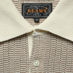 Washi Knit Polo - White - BEAMS+ - STAG Provisions - Tops - S/S Knit