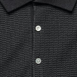 Washi Knit Polo - Black - BEAMS+ - STAG Provisions - Tops - S/S Knit