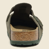 Boston Suede Clog - Thyme - Birkenstock - STAG Provisions - Shoes - Sandals / Flops