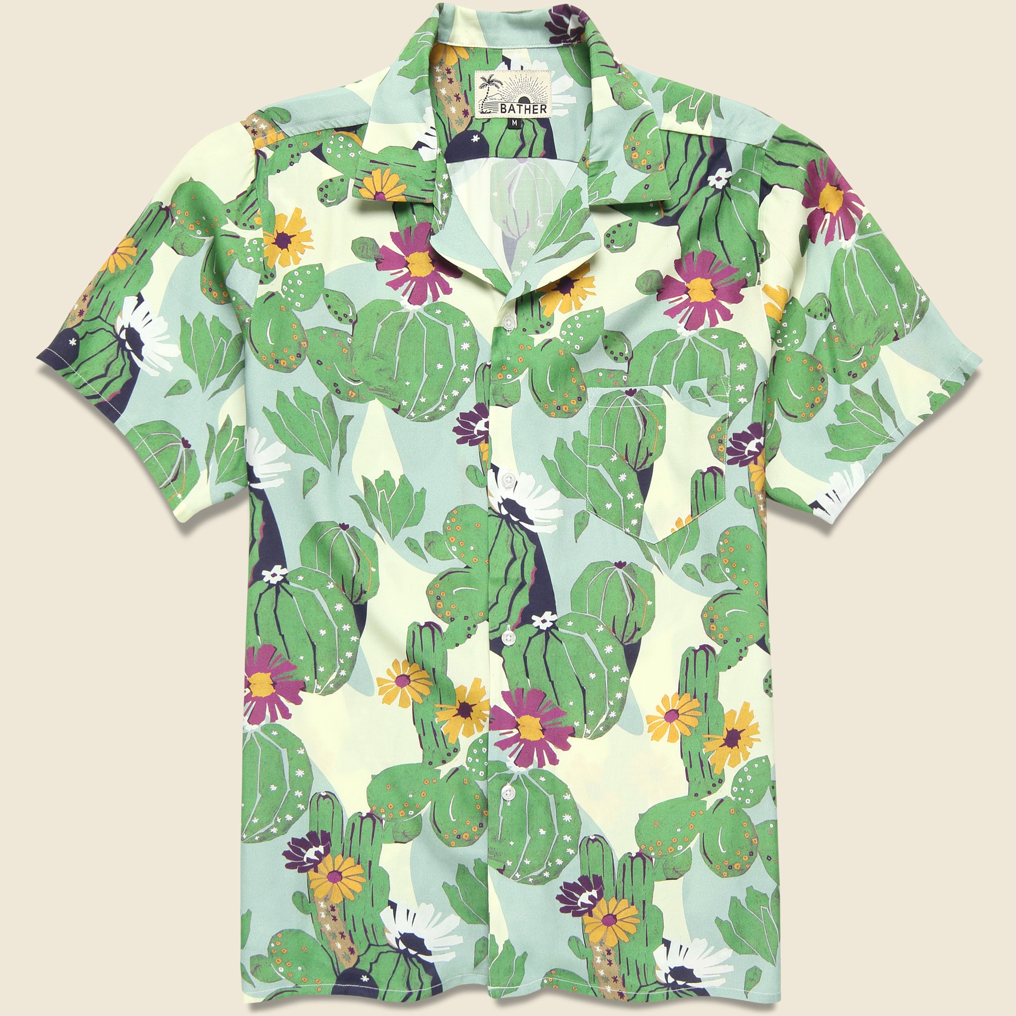 Cactus Camp Shirt - Multi - Bather - STAG Provisions - Tops - S/S Woven - Other Pattern