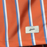 5.5" Fine Stripe Swim Trunks - Orange/Blue/White - Bather - STAG Provisions - Shorts - Swim