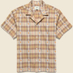 Cactus Camp Shirt - Brown - Bather - STAG Provisions - Tops - S/S Woven - Other Pattern