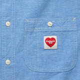 Clink Heart Shirt - Bleach - Carhartt WIP - STAG Provisions - Tops - L/S Woven - Solid