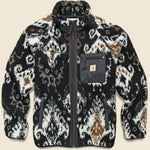 Prentis Liner - Baru Jacquard Black/Black - Carhartt WIP - STAG Provisions - Outerwear - Coat / Jacket