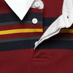 Oregon Rugby Shirt - Starco Stripe/Bordeaux - Carhartt WIP - STAG Provisions - Tops - L/S Knit
