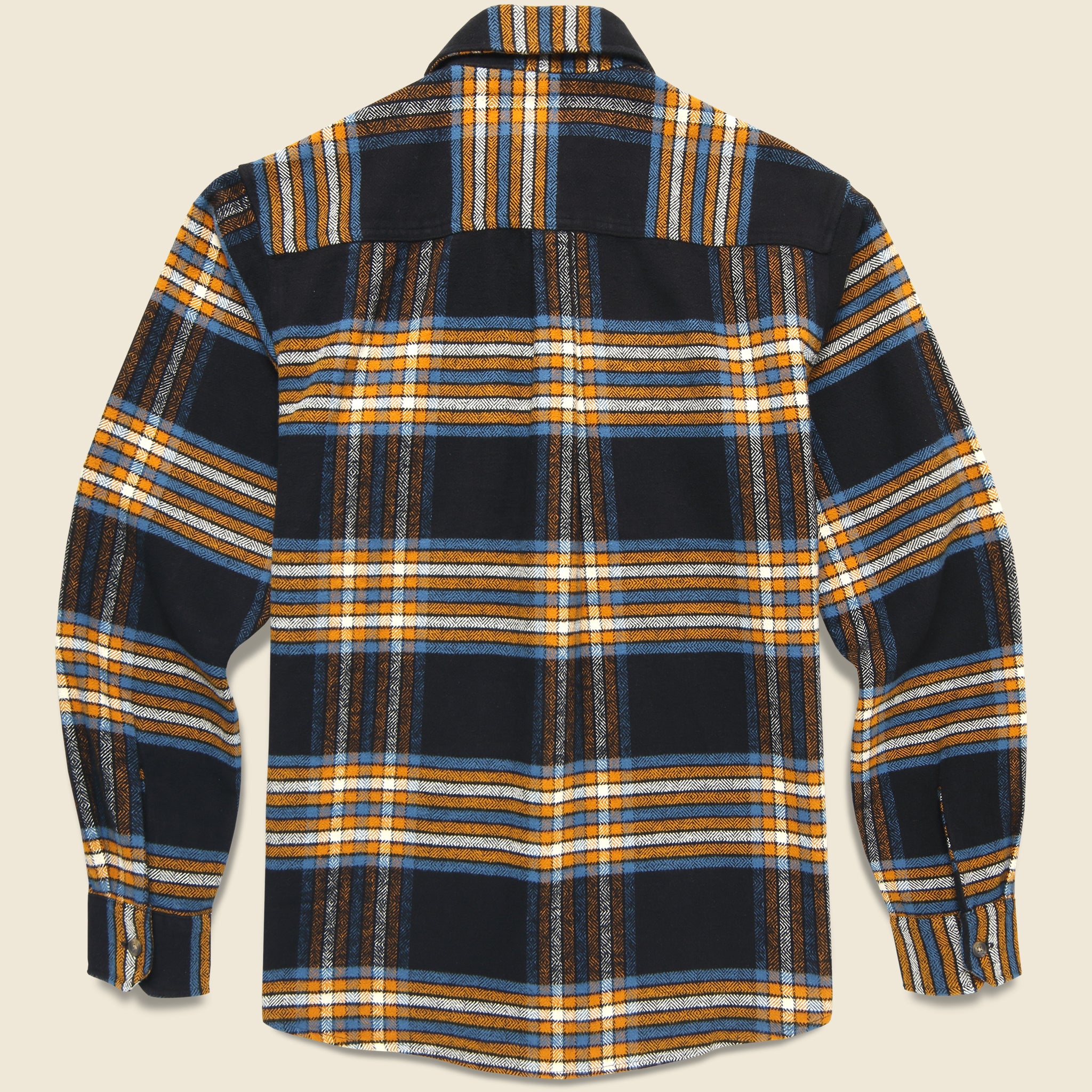 
                          Hawkins Shirt - Hawkins Check Black/Prussian Blue - Carhartt WIP - STAG Provisions - Tops - L/S Woven - Plaid
                        