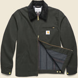 Blanket Lined Detroit Jacket - Olive/Black - Carhartt WIP - STAG Provisions - Outerwear - Coat / Jacket