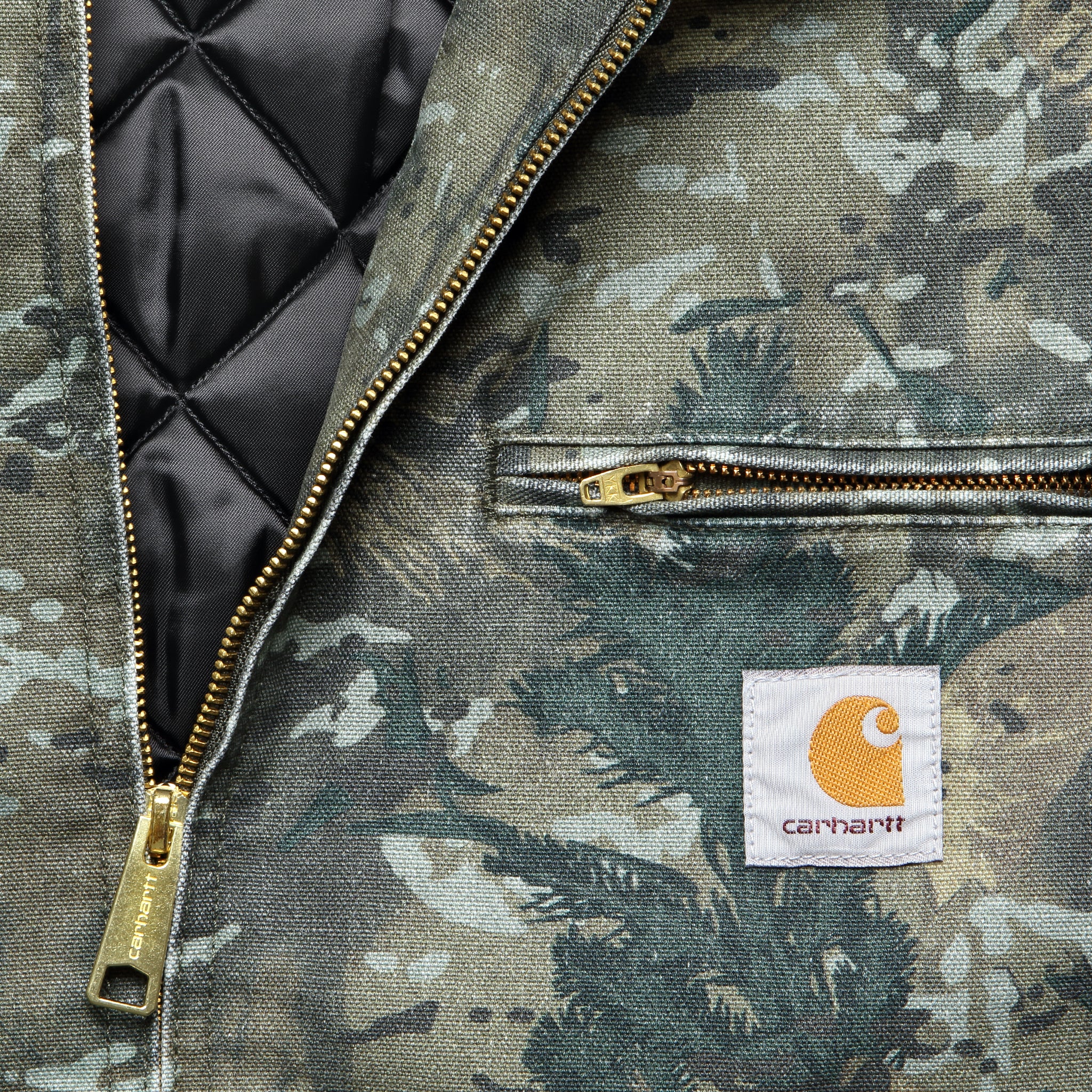 
                          OG Detroit Jacket - Camo - Carhartt WIP - STAG Provisions - Outerwear - Coat / Jacket
                        