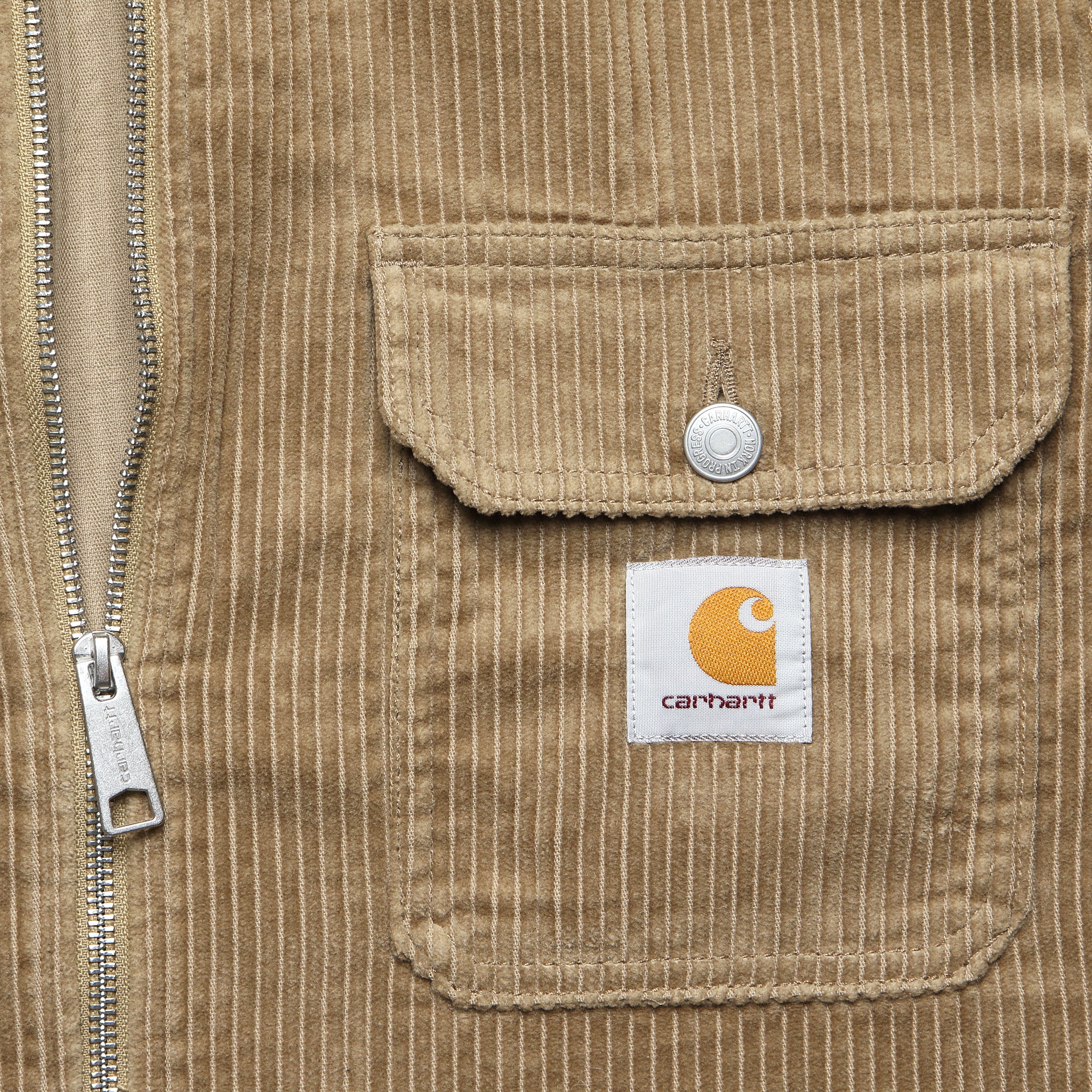 
                          Reynold Shirt Jacket - Leather - Carhartt WIP - STAG Provisions - Outerwear - Shirt Jacket
                        