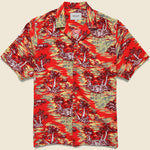 Bayou Shirt - Red Sunset - Carhartt WIP - STAG Provisions - Tops - S/S Woven - Other Pattern