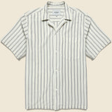 Reyes Shirt - Black/White - Carhartt WIP - STAG Provisions - Tops - S/S Woven - Stripe