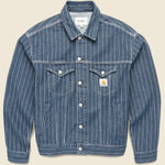 Orlean Jacket - Blue/White Orlean Stripe - Carhartt WIP - STAG Provisions - Outerwear - Coat / Jacket