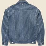 Orlean Jacket - Blue/White Orlean Stripe - Carhartt WIP - STAG Provisions - Outerwear - Coat / Jacket