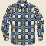 Lancaster Jacket - Navy - Corridor - STAG Provisions - Tops - L/S Woven - Overshirt