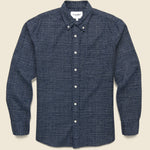 Japanese Dot Shirt - Blue/Cor Men - Corridor - STAG Provisions - Tops - L/S Woven - Other Pattern