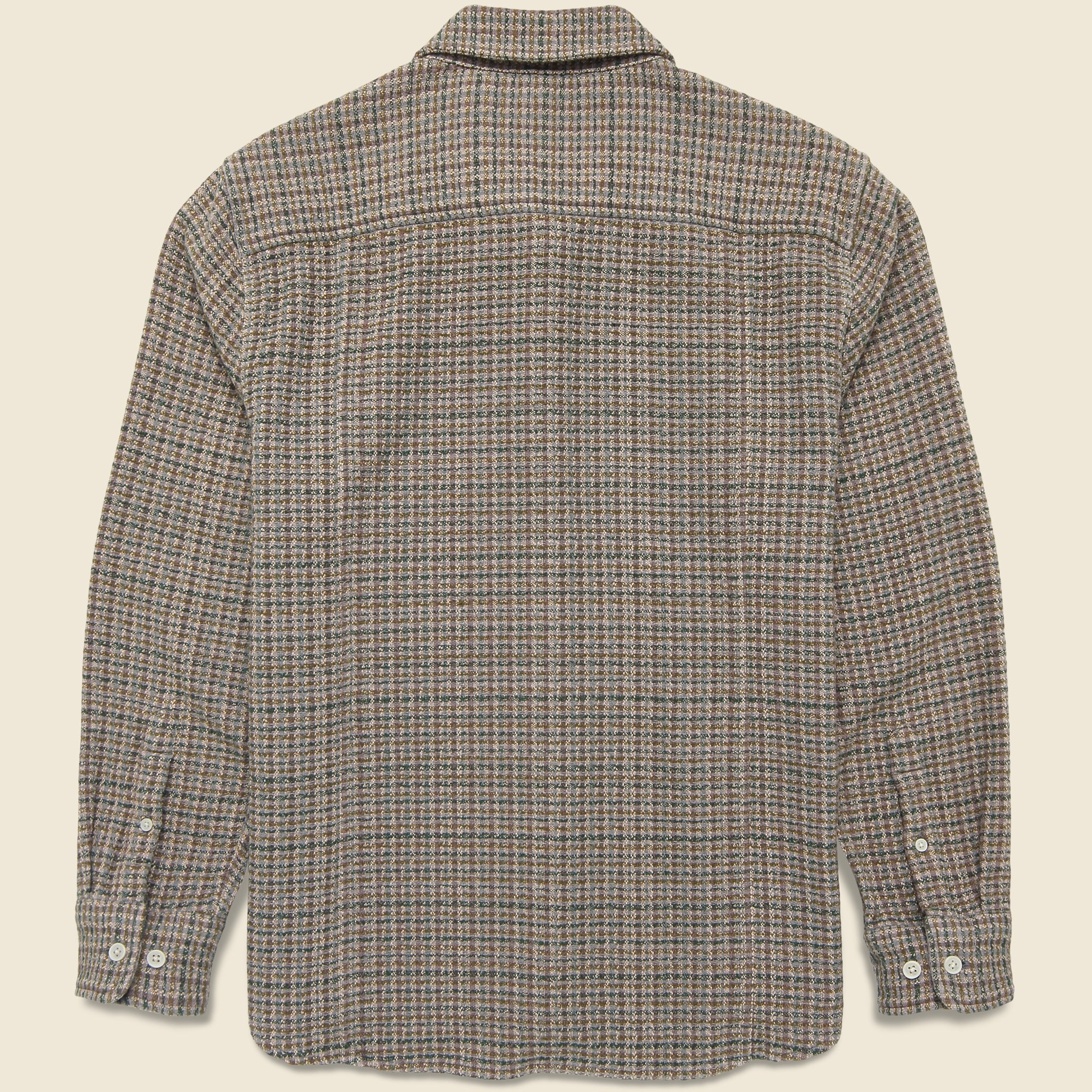 
                          Moonrock Shirt - Taupe - Corridor - STAG Provisions - Tops - L/S Woven - Plaid
                        