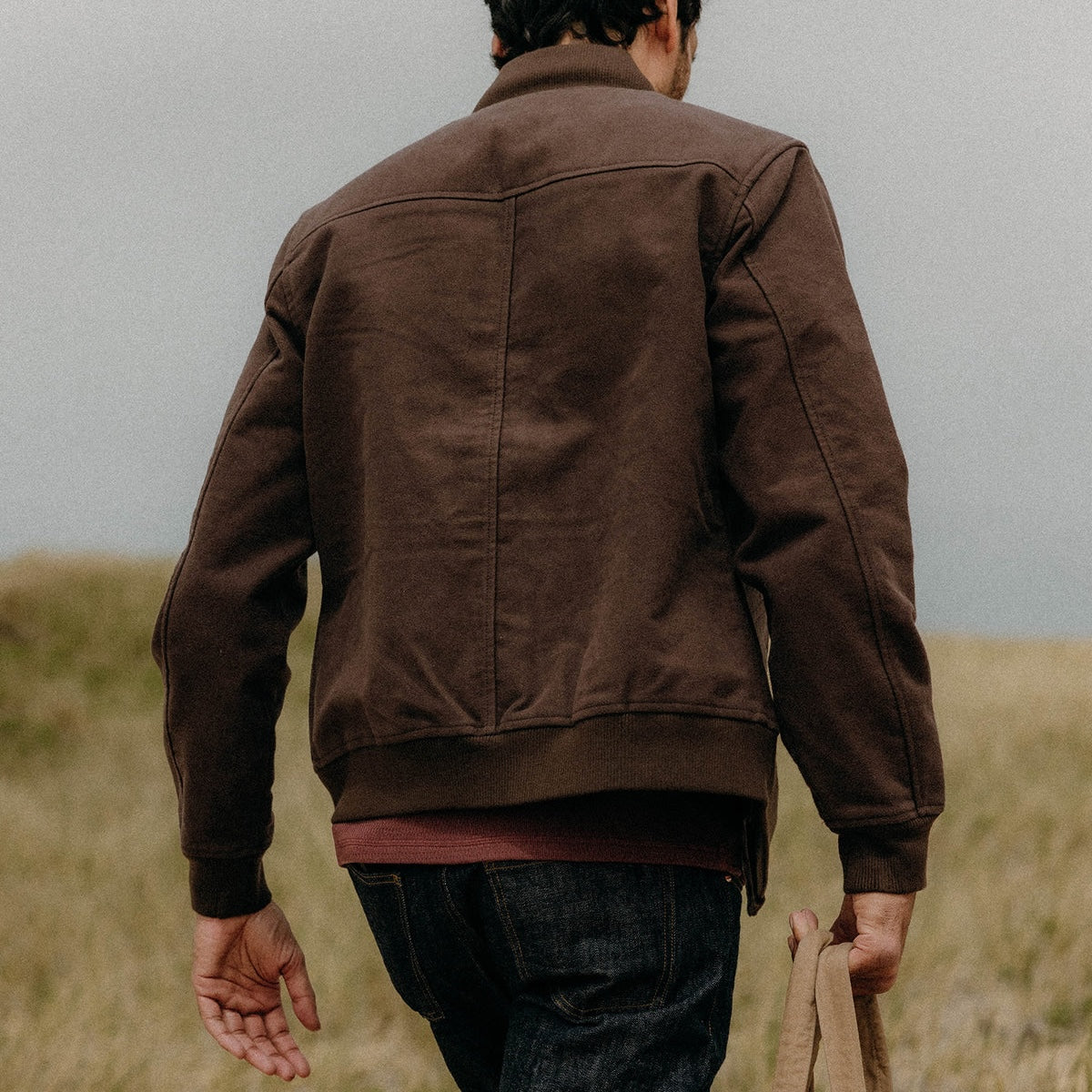 
                          Cockpit Bomber Jacket - Soil Moleskin - Taylor Stitch - STAG Provisions - Outerwear - Coat / Jacket
                        