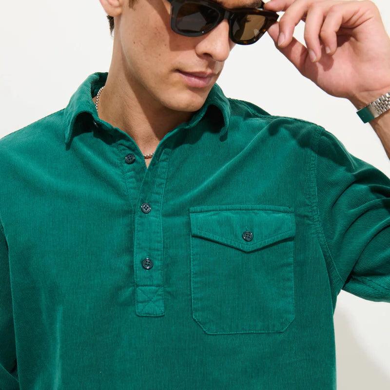 
                          Popover Cord Shirt - Jadeite - Alex Mill - STAG Provisions - Tops - L/S Woven - Corduroy
                        