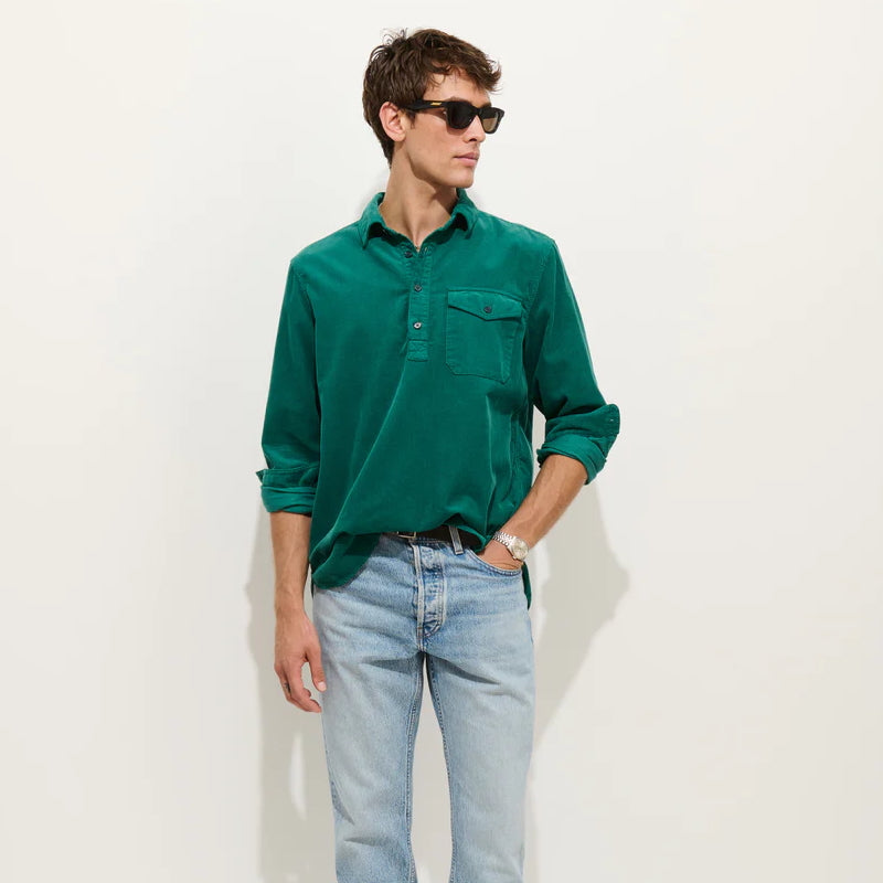 
                          Popover Cord Shirt - Jadeite - Alex Mill - STAG Provisions - Tops - L/S Woven - Corduroy
                        