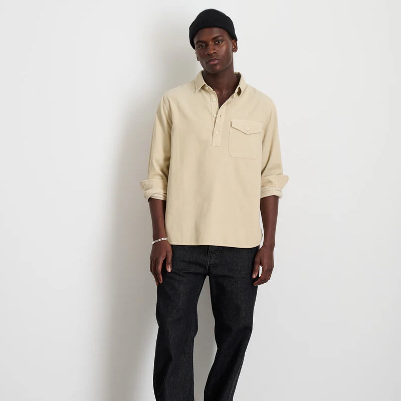 
                          Popover Cord Shirt - Putty - Alex Mill - STAG Provisions - Tops - L/S Woven - Corduroy
                        