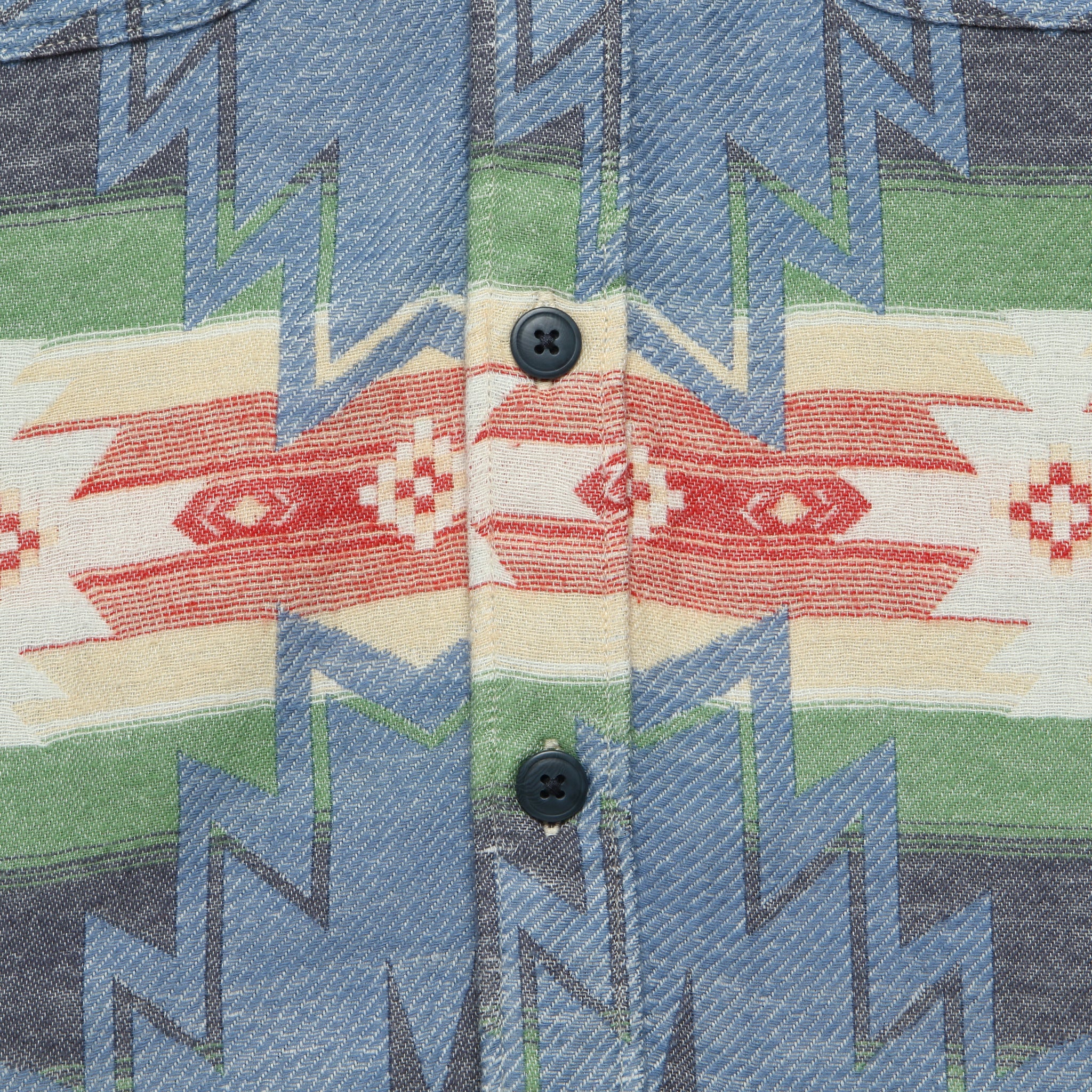 
                          Good Feather Canyon Overshirt - Cobalt Star Nation - Faherty - STAG Provisions - Tops - L/S Woven - Overshirt
                        