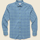 All Time Shirt - Moss Cove Gingham - Faherty - STAG Provisions - Tops - L/S Woven - Plaid